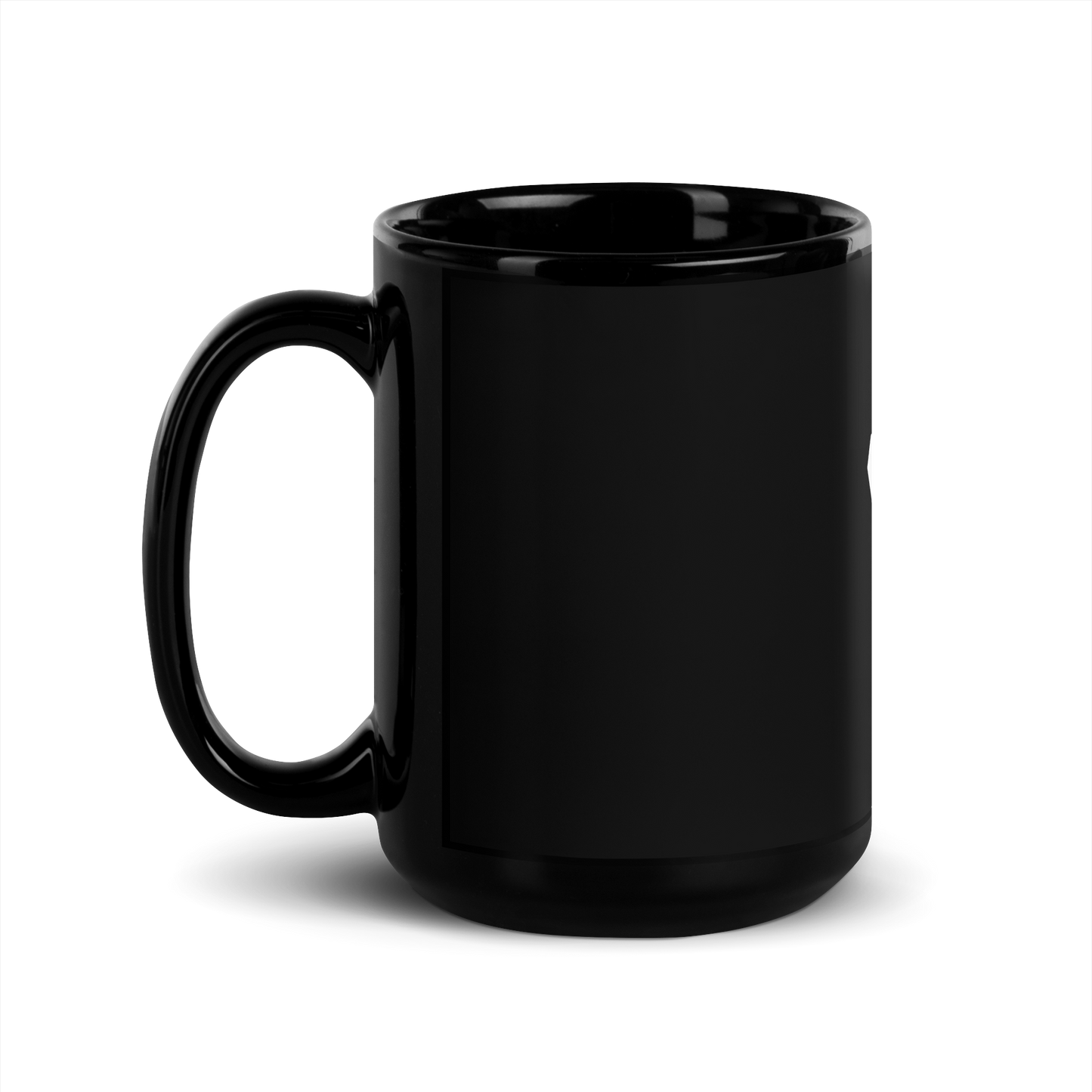 Voltaic Black Glossy Mug